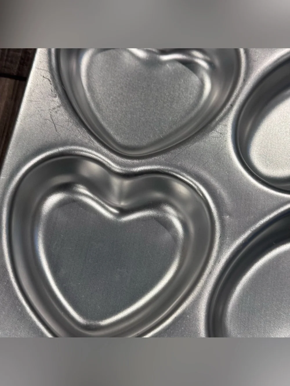 Set Of 3 Wilton Cookie Treat Pans Stars Hearts Ice Cream Cone